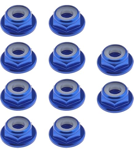 Dadi Di Bloccaggio M3 430 Dadi Esagonali Autobloccanti - Set Completo Per Fai-da-te E Professionisti Dadi Esagonali Dimensioni Esterne - Foto 4