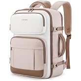 ETRONIK Travel Backpack Cabin Airplane 40x30x20, 24L Suitcase Travel Cabin, beige, Classic | Impermeable Equipaje de Mano tra
