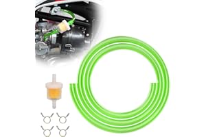 RUTU 5mm Tubing Carburetor Fuel Tube Petrol Hose Vent Line replacement for ATV Dirt Bike Go Kart Moped Pocket Bike