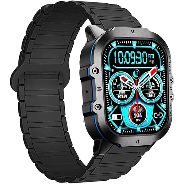 Bracelet Nylon Oukitel BT10/BT20/BT80 - 22mm Réglable 130-220mm - Orange Sportif - Montre Connectée