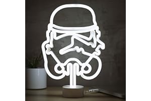 THUMBS UP Original Stormtrooper Tubo de luz de neón, Blanco