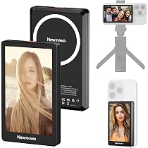 Écran Tactile Magnétique Pour Selfie Newmowa – 4 Pouces, Zoom, Enregistrement 1080p/4K – Compatible IPhone 11 à 16