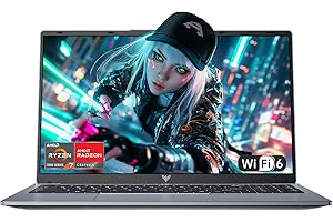 ACEMAGIC 15.6" FHD Laptop with Ryzen 7 7730U (Processor up to 4.5GHz) 8 Core - 16GB RAM DDR4x2 512GB SSD Laptops Computer, HD Display, HDMI, BT5.2, 3*USB3.2, Type-C, Dual Speakers, 65W Adapter, WiFi 6
