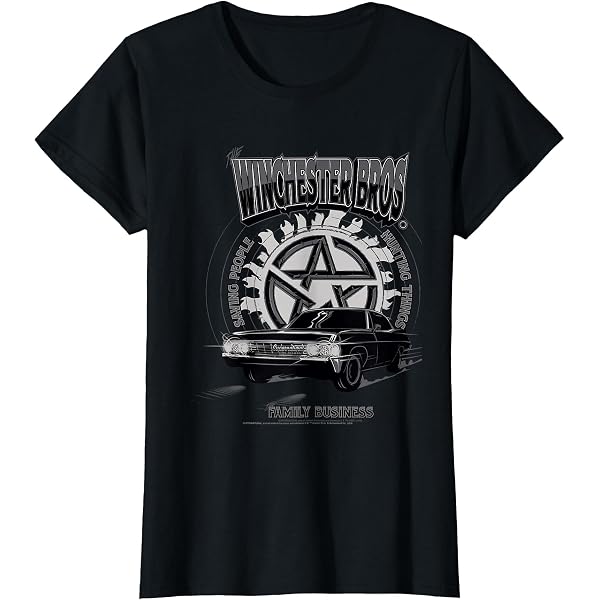 Sweat à capuche zippé Supernatural Winchester Bros. (Noir) - France Sweat à capuche zippé Supernatural Winchester Bros. (Noir) - France