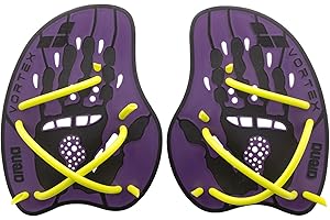 Arena Vortex Evolution Palette da nuoto unisex per adulti, per donne e uomini, cinghie regolabili, design curvo