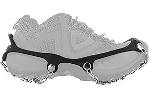 ‎YAKTRAX YAKTRAX Chains Heavy Duty Traktion Wandern Cleats, Durable TIG Welded Links, bietet Traktion in EIS & Schnee, schwarz