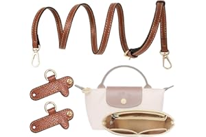LUOJINYI Handtaschen Organizer, Longchamp Organizer Kompatibel mit Longchamp Mini Tasche Damen, Taschenorganizer Shopper mit longchamp schultergurt, Innenbeutel, Frauenbeutel sind nicht enthalten
