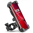 Alexvyan Universal 360 Degree Adjustable Handlebar Mobile Phone Holder for Bicycle | Bike | Motorcycle | Cycle | Ideal for Maps Video| Suitable for upto 7 inch Phone | Phone Stand