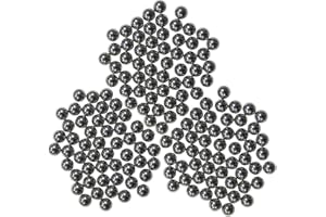 BSW - BOGENSPORTWELT 100 Stück Stahlrundkugeln 8 mm Schleudermunition Stahlkugeln Schleuder Munition für Katapult