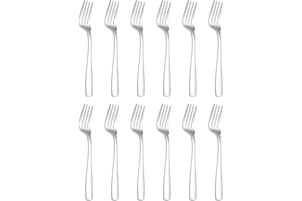 OTTO KONING Hannover Bordsgafflar 12-pack Rostfritt Stål Silver 18,5 cm | Rostfritt stål 18/0, blankpolerad silverfinish, 18,5 cm, 1,5 mm tjocklek, tål maskindisk, 12 kuvert