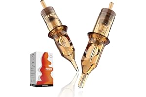 HAWINK Aghi Tattoo Cartucce 50 pezzi Runde Liner #12 Standard 3RL 5RL 7RL 9RL 7RL 1M1 9M1 11M1 7RM 9RM 11RM Runde Magnum per Tatuaggi EN02-50KIT-F