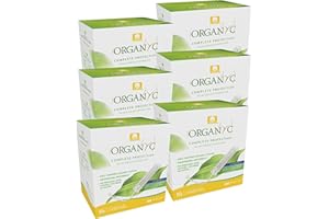 Organyc Tampones de algodón orgánico 100% certificado, aplicador ecológico a base de plantas, flujo regular (96 unidades)