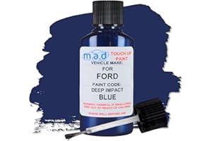 MYLDAN AUTO DESIGN Ford Impacto Profundo Azul Retoque Kit Cepillo de Botella Pintura Reparación Chip Raspe