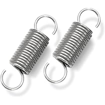 Ressort De Traction 150mm Force 8.3KG - Lot De 2 Ressorts Tension Fil Piano Double Crochet