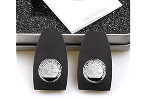 Hikig 2 Stücke Metall Apple Tree Key Rückseite AMG Logo für Benz W204 W212 W218 W221 W166