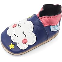 Scarpine In Pelle Dotty Fish - Sandali Antiscivolo Per Bambini 0-4 Anni - Foto 14
