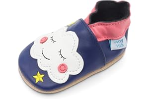 Dotty Fish Baby Girls Girls Soft Leather ShoesFirst Walker Shoe