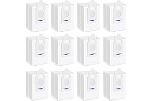 CHUANCHENG 12 szt. Worki na kurz do ECOVACS DEEBOT X2 / X2 Omni / X2 Pro/ DEX86 części zamienne do robota odkurzającego, automatyczna stacja próżniowa DDB030025