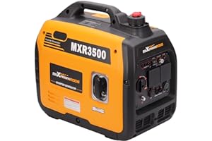 maXpeedingrods 3300W Portable Inverter Generator Petrol Silent Pure Sine Wave Generator for Camping, RV Travel, Home, or Jobsites