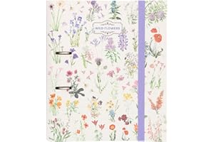 ‎GRUPO ERIK Kokonote Ordner Premium Wild Flowers - Ringordner A4 - Ordner A4