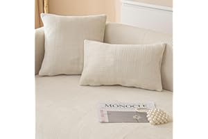 BXAEYIPOR Housse de Canapé,Housse de Canapé avec Support Antidérapant,en Forme De L,Housse de Canapé Universelle,Texturée,Solide,pour Le Salon, Plusieurs Tailles.