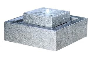 ‎KIOM Kiom Gartenbrunnen Springbrunnen Brunnen FoScala 48x48x23 cm 10770