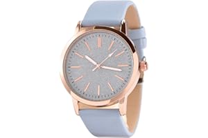 SIN&MI Women's Watch Leather Quartz Ladies Fashion Watch Women Wristwatches Clock Wristwatch Casual for Girls Women Students Female