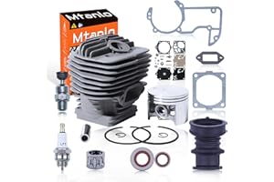 Mtanlo 56MM Kit pistone Cilindro Big Bore per Stihl MS660 MS660W MS660M 066 066W 066M 066BR MS640 MS650 MS650M MS650R 064 064W 064R Motosega nichelata # 1122020 1211, 1122 020 1209 Pezzi di Ricambio