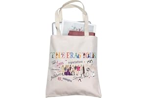 FOTAP Gifts For Singer Music Lyric Inspired Tote Bag Album Name Tote Bag Singer's Merchandise Singer Fan Gifts