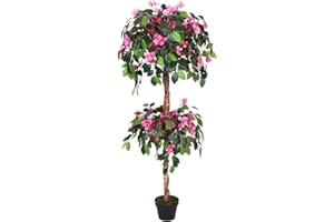 Decovego Bougainvillea Planta Artificial Decoración Interiorismo 140cm