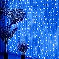ROYAL HALLMARK 40 Led Copper Wire String Fairy Rice Lights for Decoration (Blue) - 12 Meter