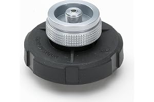 CAMPINGMOON Ventilpatronadapter för Campingaz Easy-Click/CV gaspatroner övergång från bajonetförslutning till 7/16 tum skruvg