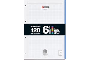 Miquelrius 7439 Notizblock, A4, 120, 6 Farben