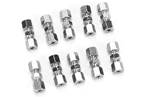 BigKing Connecteur de Ligne de Frein, 10 pièces connecteur de Ligne de Frein Rapide pour câble de freinage de 4,75 mm en métal