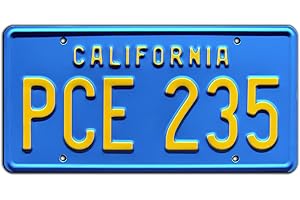 Celebrity Machines Stranger Things | PCE 235 | Metal Stamped License Plate