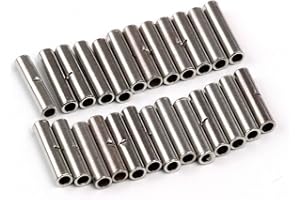 DAW21ONLINESHOP Connecteur bout à bout non isolé - 10mm²- Diverses quantités 5 pièces