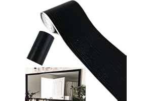 WDRAGON Carta da parati autoadesiva in legno nero, 10 metri, per bagno, cucina, soffitto, paraschizzi, bordo delle piastrelle, impermeabile, rimovibile