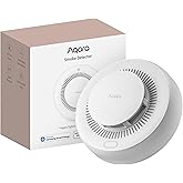 Aqara Smoke Detector, Requires Aqara Hub Zigbee 3.0, 85dB Siren | LED Indicator, Long Battery Life, Home Fire Alarm, Compatib