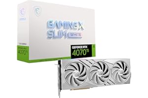 MSI GeForce RTX 4070 Ti Gaming X Slim White 12G