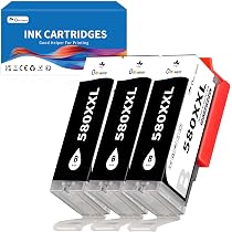 Lot De 12 Cartouches D'encre C/M/Y C-581 Compatibles Canon PIXMA - 12ml Chacune - Neuf