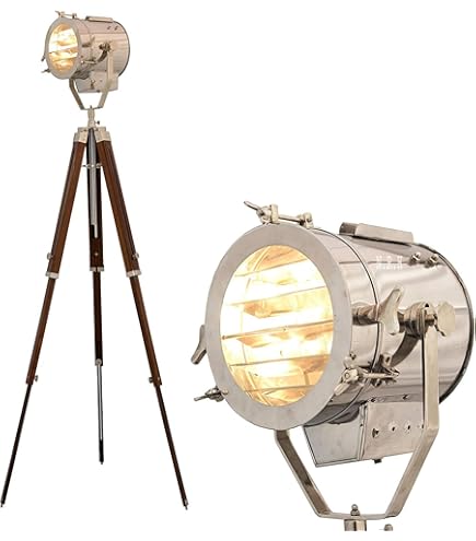 Pilke Signature 60 Lampada da Terra Treppiede Bianco