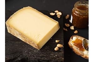 FEINER KÄSE HEMMEN Comte Extra AOP Bergkäse / Volle 18 - 24 Monate in einer Festung im Jura (Frankreich) ausgereift / Nussig, pikant, satt-vollmundig & voller Reifekristalle / Premiumqualität fernab eines Supermarktstandards