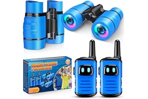 FUNBLITZ 2 Walkie Talkie & 2 Binoculars for Kids, Toys for 3-9 Year Old Boy1