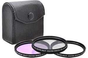 XIT 58mm Filtre UV CPL FLD Kit de 3pcs Pour Canon DSLR EOS REBEL T3i T2i T4i T5i 550D 600D 700D 650D OBJECTIF 18-55 70-300