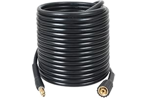 STYDDI 10M Pressure Washer Replacement Hose for Nilfisk Pressure Washer, Fits C100, C100.5, C100.7, C105, C105.7, C110, C110.3, C110.3-5, C110.4, C110.7, C120, C120.3-6, C125, C125.3-8, C120.5, C130