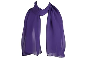 Hat To Socks Chiffon Scarf Sheer Wrap for Women