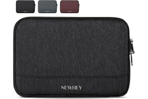 NEWHEY Borsa Organizer per Cavi Portatile Impermeabile Gadget Accessori Elettronici Borsa Porta Cavi da Viaggio USB Drive Caricatore Hard Drive Nero