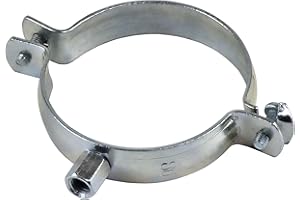 STEINBERG14 80mm Collier de Serrage en Acier Galvanisé - Pour Tube/Tuyau De Ventilation, 1 pièce