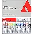 12 Colors Holbein acrylic la gouache set master set (japan import)