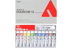 Holbein Acryla Gouache Master Set Of 12 20Ml